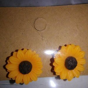 Sunflower Earrings
